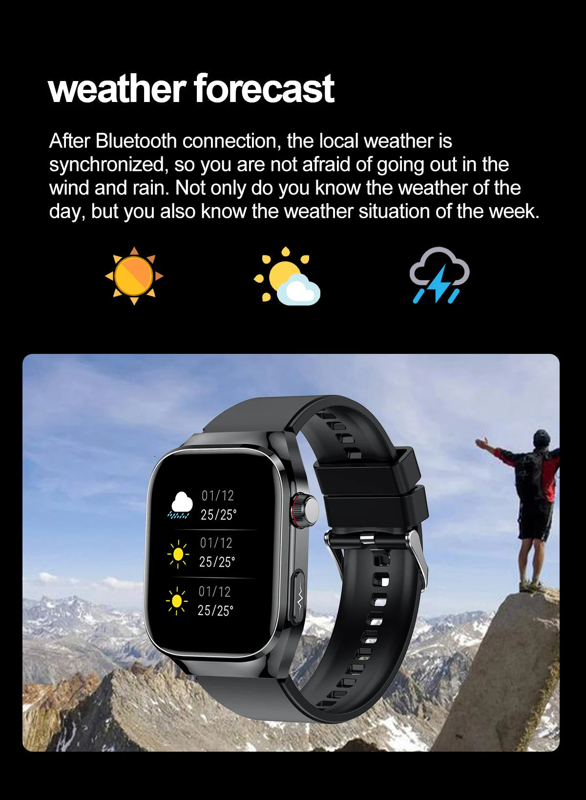 2025New Micro Physical Examination Smart Watch For Men Uric Acid Body Fat Five Organ Health Watches Bluetooth Call SmartBracelet WSJIT
