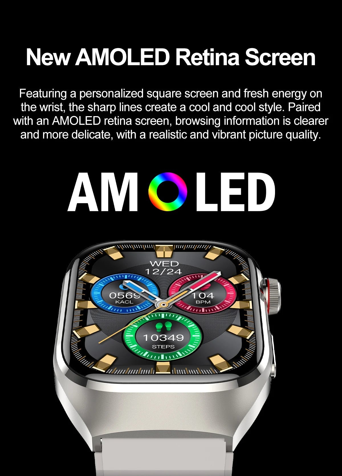 2025New Micro Physical Examination Smart Watch For Men Uric Acid Body Fat Five Organ Health Watches Bluetooth Call SmartBracelet WSJIT