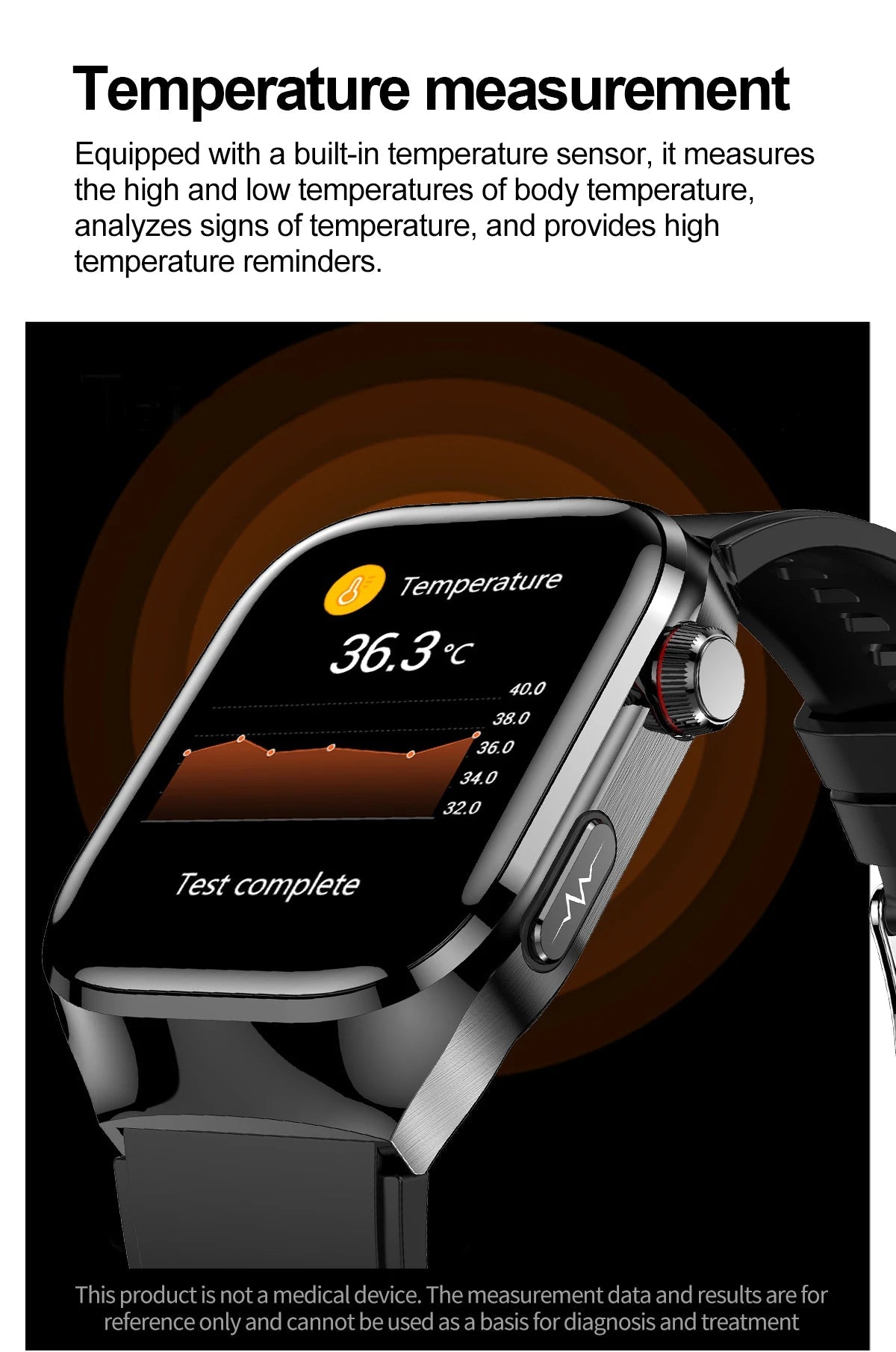 2025New Micro Physical Examination Smart Watch For Men Uric Acid Body Fat Five Organ Health Watches Bluetooth Call SmartBracelet WSJIT