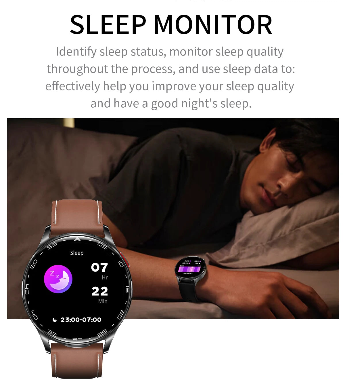2025 New Smart Watch TWS 2-in-1 Bluetooth Earphones 1.39 inch Full Touch Screen HIFI 9D Sound Quality Sports Health Monitoring WSJIT